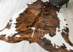Exotic Tricolor Cowhide Rug (Size: 230 X 200 CM) CHR2016