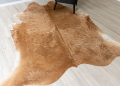 (Rare) Palomino Cowhide Rug (Size: 250 X 210 CM) CHR2054