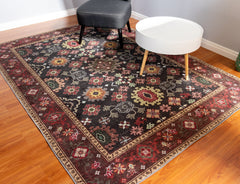 Multi-Colour Traditional Area Rug