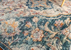 Multi-Colour Vintage Area Rug