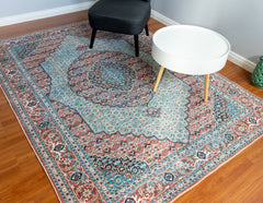 Multi-Colour Vintage Area Rug