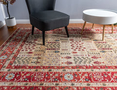 Multi-Colour Traditional Area Rug