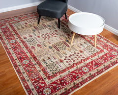 Multi-Colour Traditional Area Rug