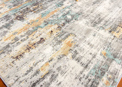 Abstract Multi-Colour Style Area Rug