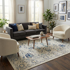 Multi-Colour Vintage Area Rug