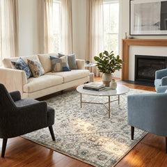 Multi-Colour Vintage Area Rug