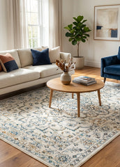 Multi-Colour Vintage Area Rug