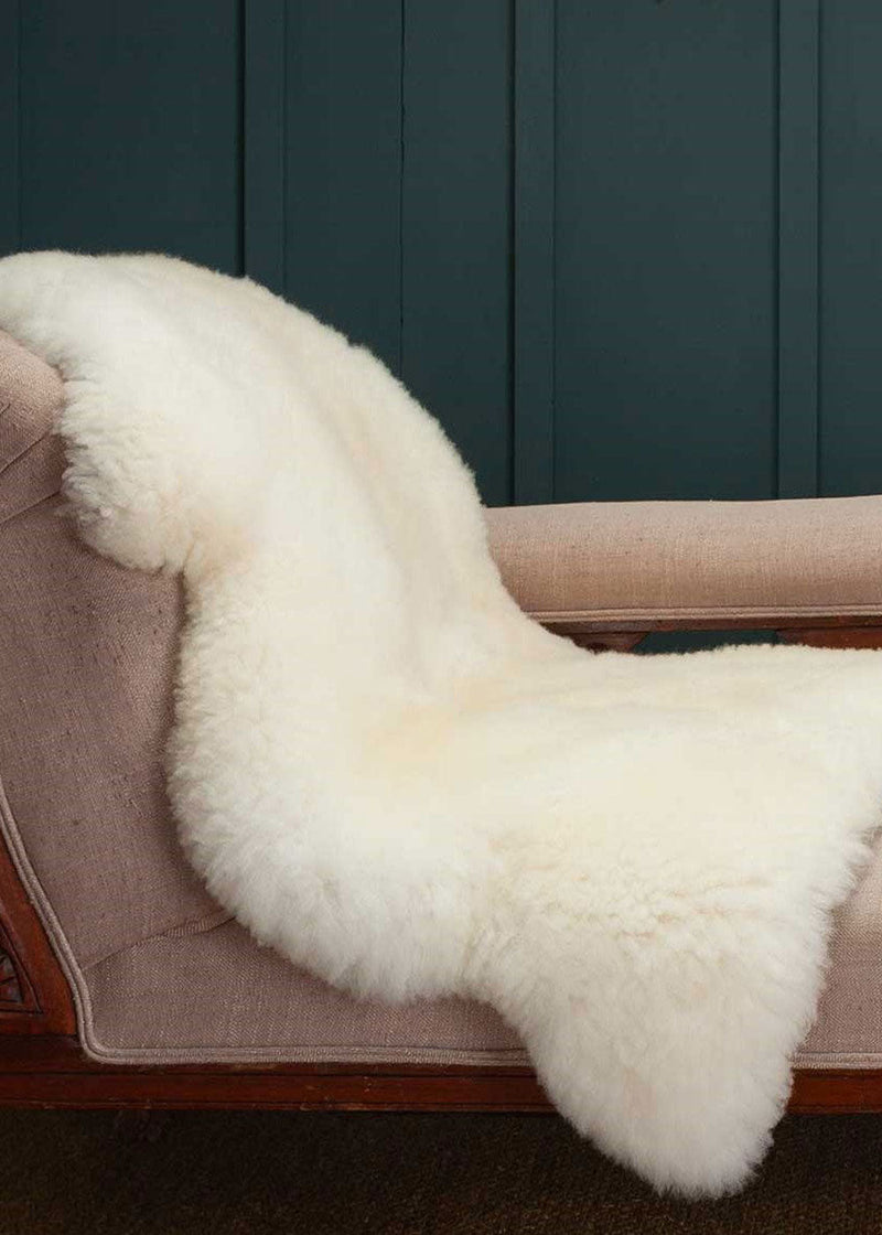 Premium Grade Single Longwool Sheepskin Rug