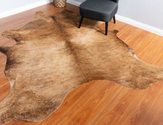 Exotic Brindle Cowhide Rug