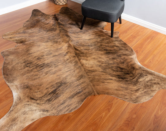 Exotic Brindle Cowhide Rug