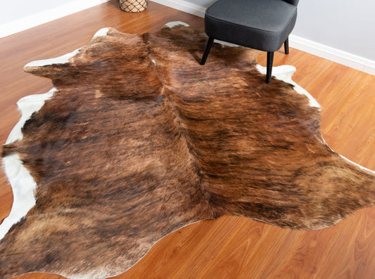 Exotic Brindle Cowhide Rug