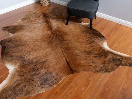 Exotic Brindle Cowhide Rug