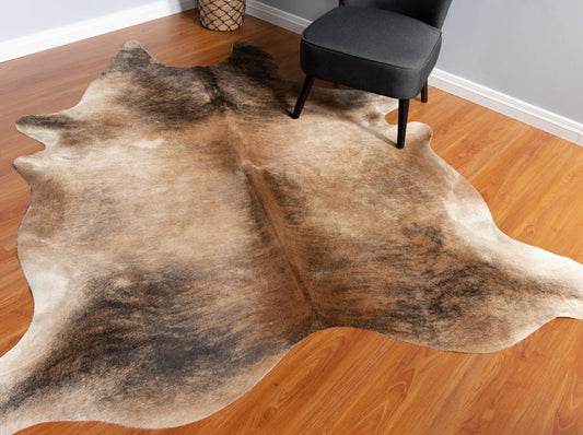 Exotic Brindle Cowhide Rug