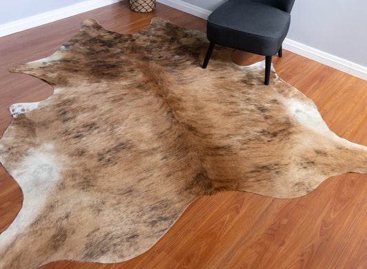 Exotic Brindle Cowhide Rug