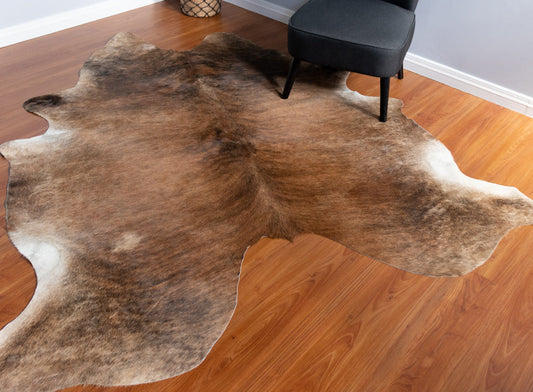 Exotic Brindle Cowhide Rug