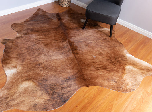 Exotic Brindle Cowhide Rug