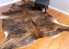 Exotic Brindle Cowhide Rug