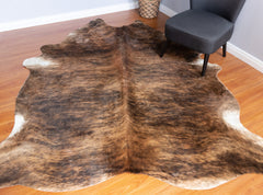 Exotic Brindle Cowhide Rug