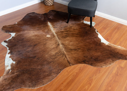 Exotic Brindle Cowhide Rug