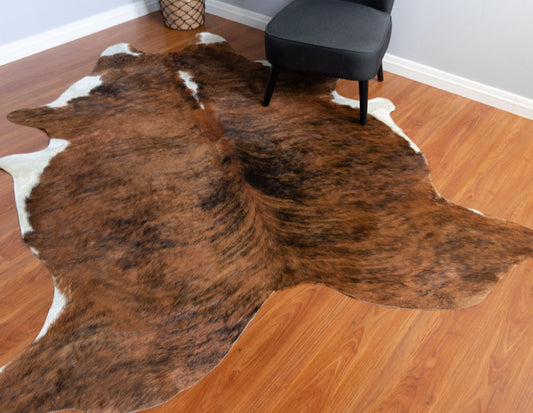 Exotic Brindle Cowhide Rug