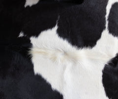 Black And White Cowhide Rug