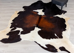 Reddish Cowhide Rug (Size: 270 x 230 CM)