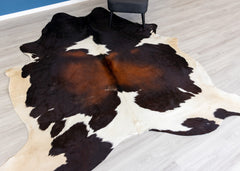 Reddish Cowhide Rug (Size: 270 x 230 CM)